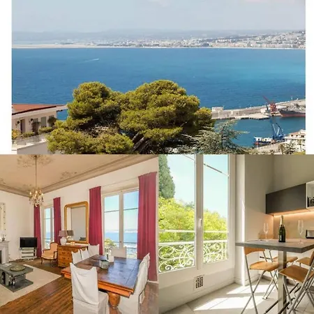 Mont Boron Magnificent View-3 Rooms - Wifi - A.C Nice Exterior photo
